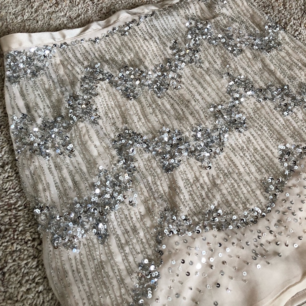 HM sequin/beaded skirt